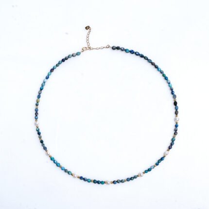 Phoenix Pine Natural Stone Beaded Necklace Natural Freshwater Pearl Necklace