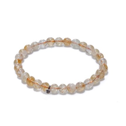 Natural Citrine Beaded Bracelet